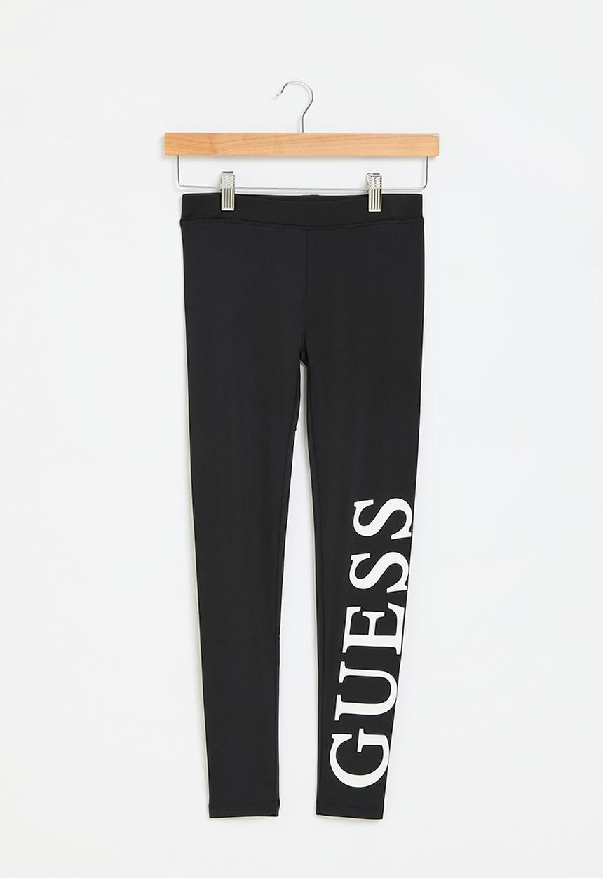 GUESS - Microfiber leggings - jet black 