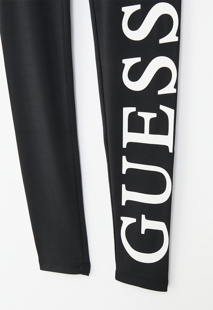GUESS - Microfiber leggings - jet black 