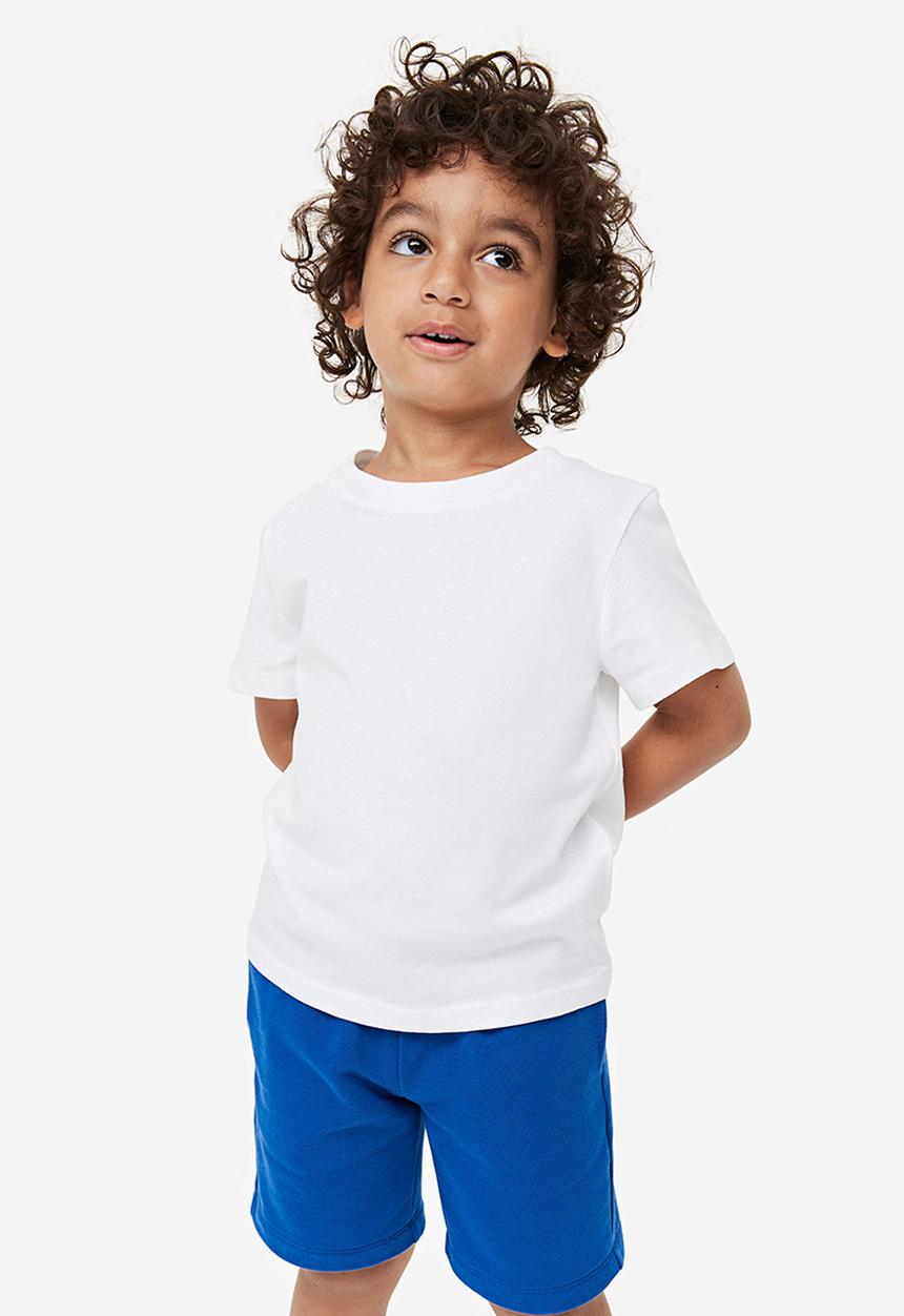 H&M - Sweatshirt shorts - blue