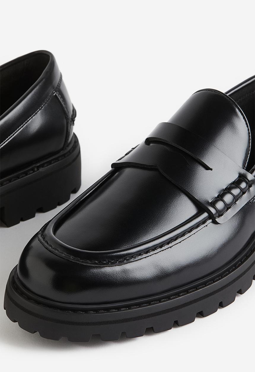 H&M - Chunky loafers - black