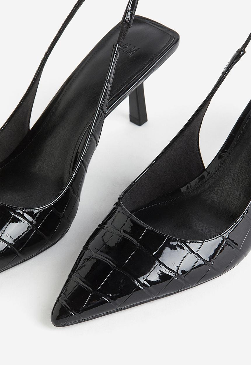 H&M - Slingbacks - black