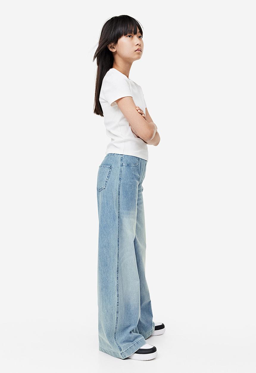 H&M - Wide trousers - blue