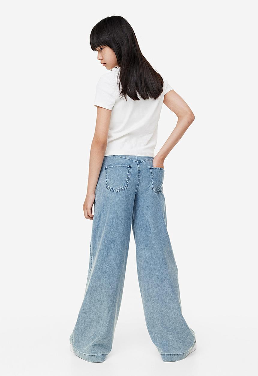 H&M - Wide trousers - blue