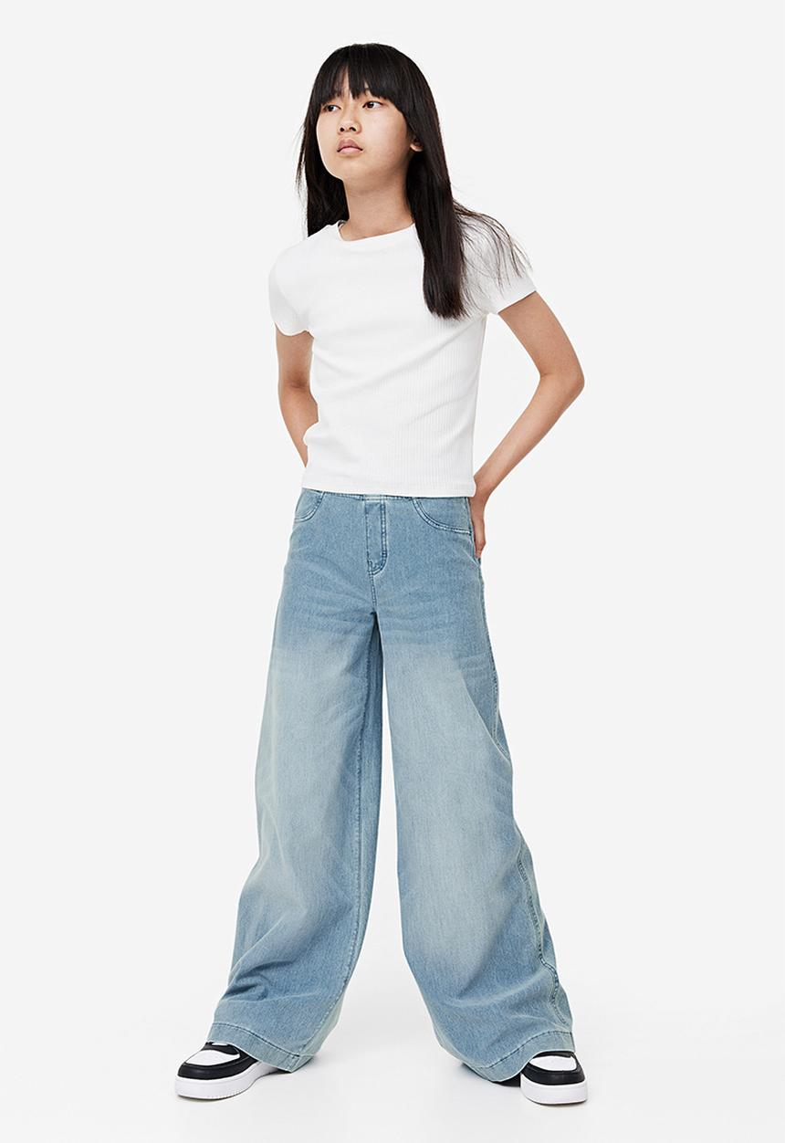 H&M - Wide trousers - blue