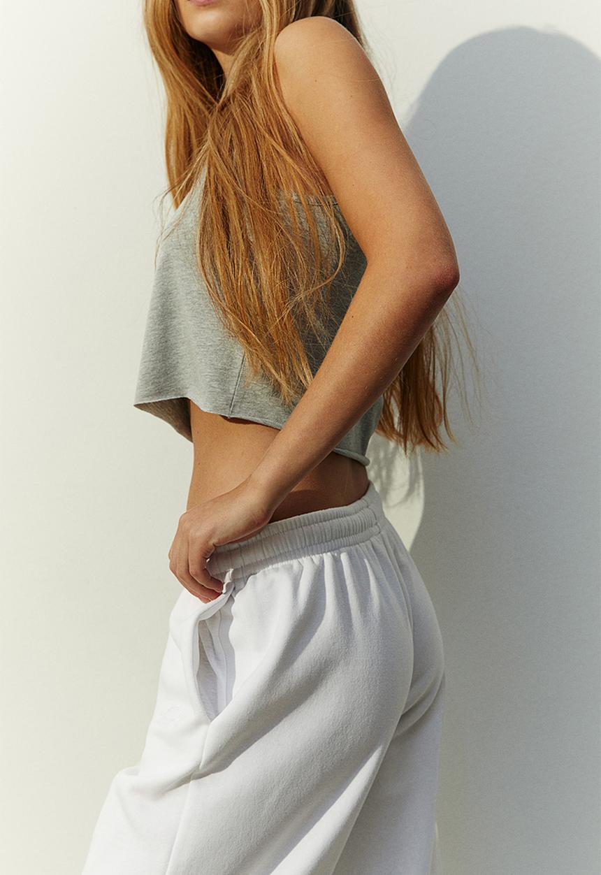 H&M - Joggers - white