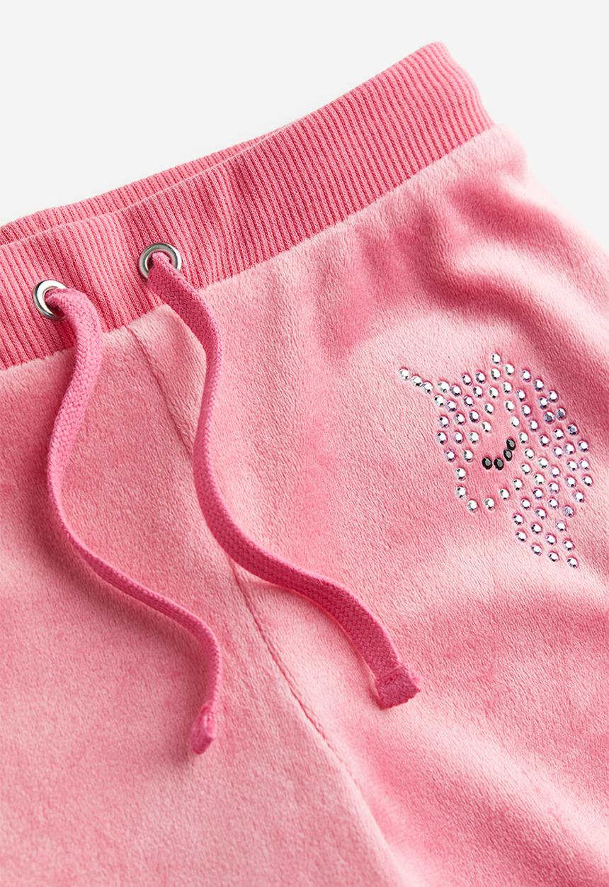 H&M - Velour trousers - pink
