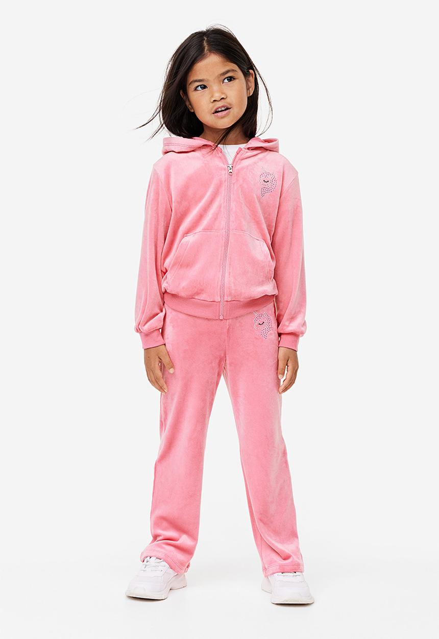 H&M - Velour trousers - pink