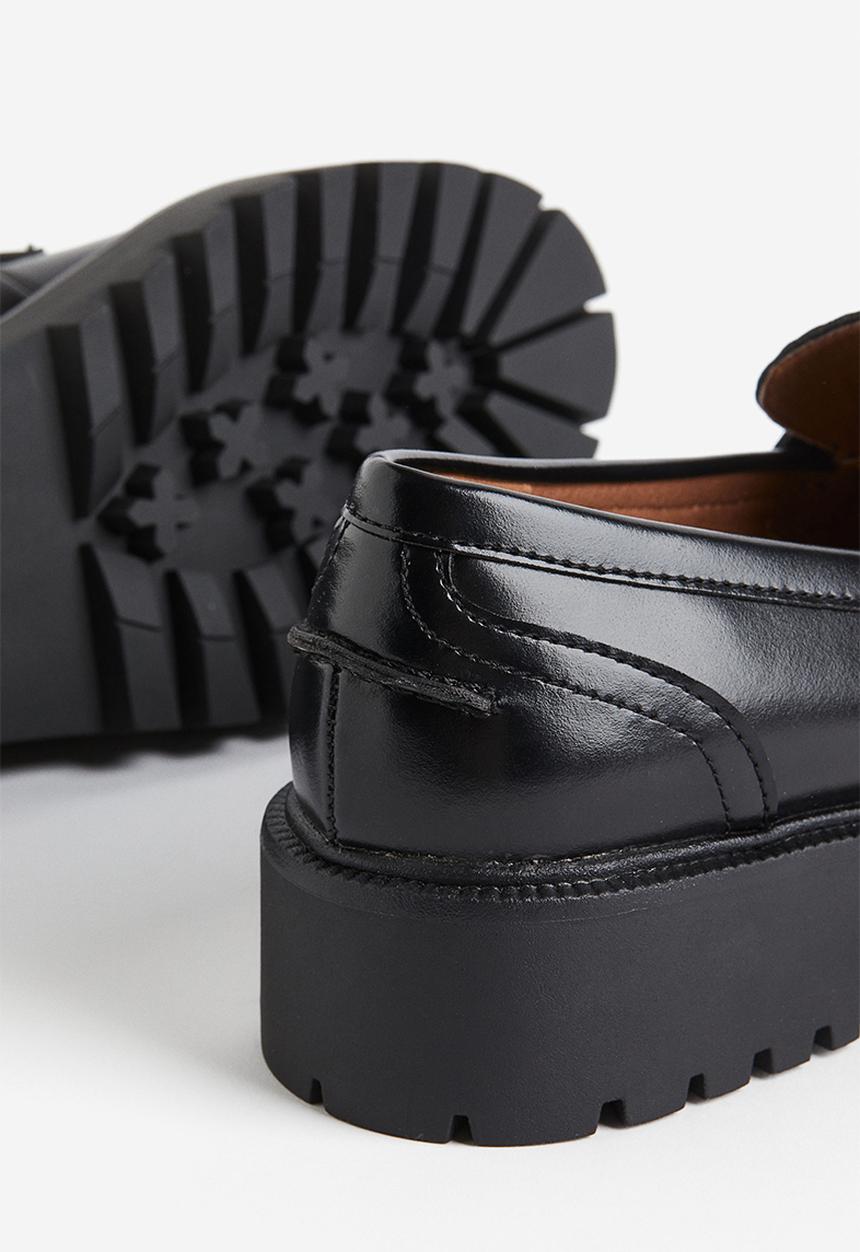 H&M - Chunky loafers - black