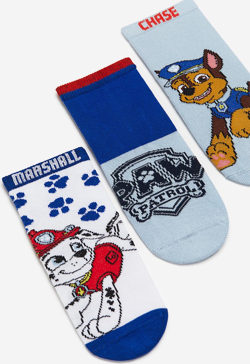 H&M - 5-pack anti-slip socks - blue multi