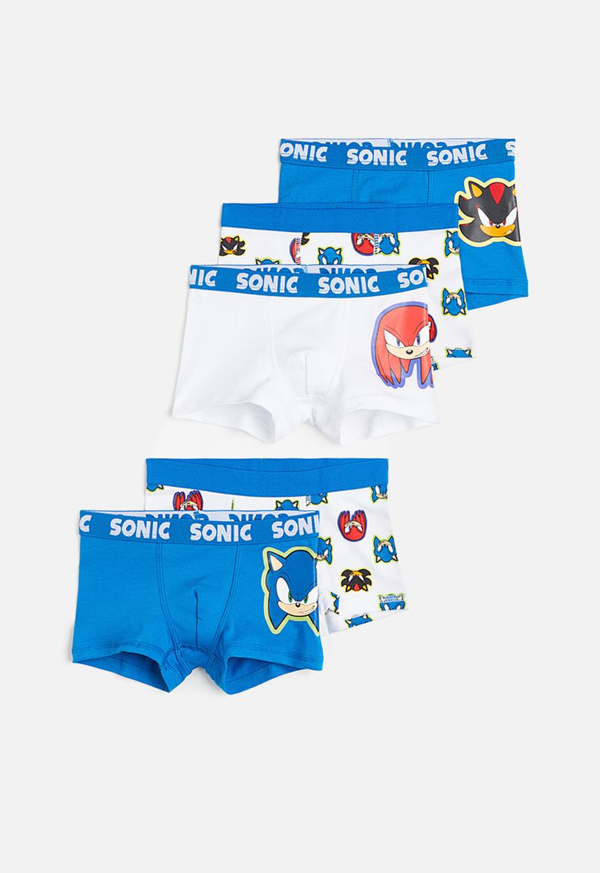 H&M - 5-pack boxer shorts - blue,white multi