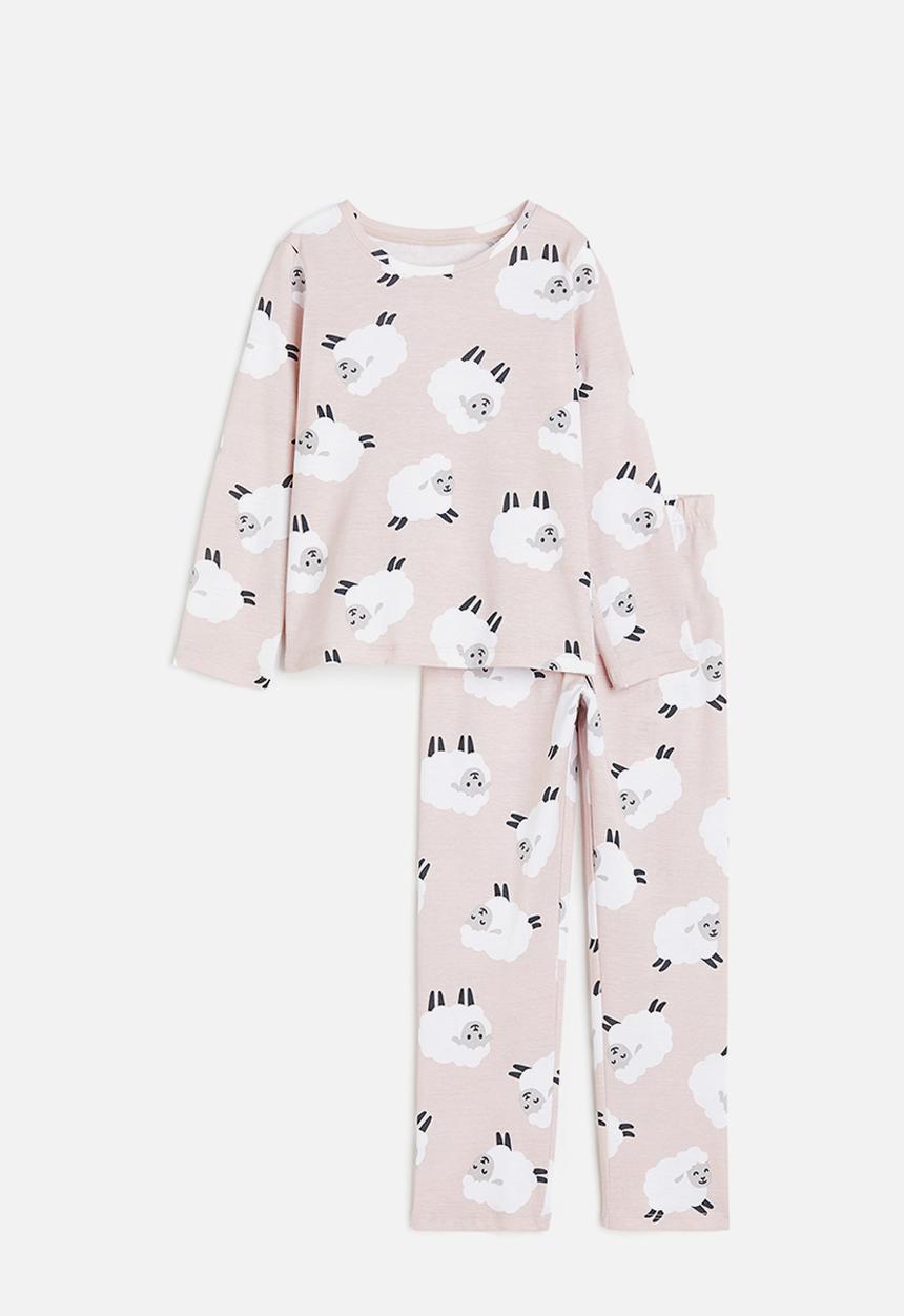 H&M - Cotton jersey pyjamas - multi pink