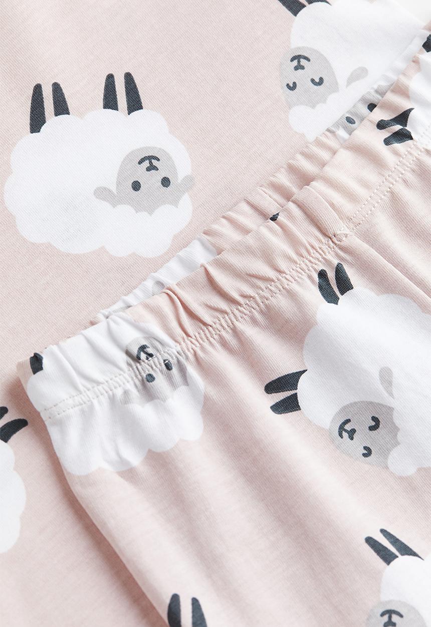 H&M - Cotton jersey pyjamas - multi pink