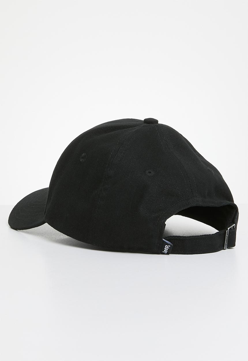 JEEP - Basic branded cap - black jeep 