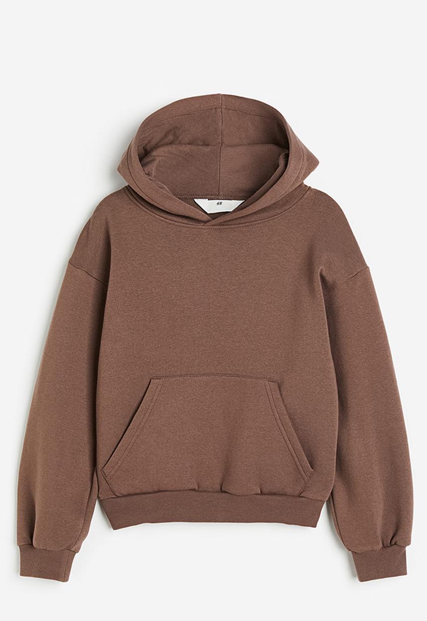 H&M - Oversized hoodie - brown