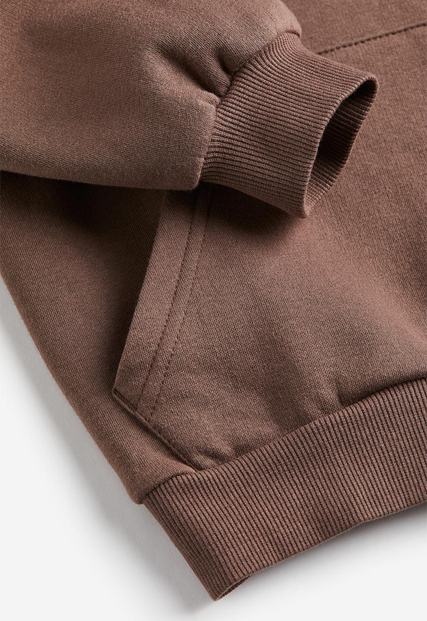 H&M - Oversized hoodie - brown
