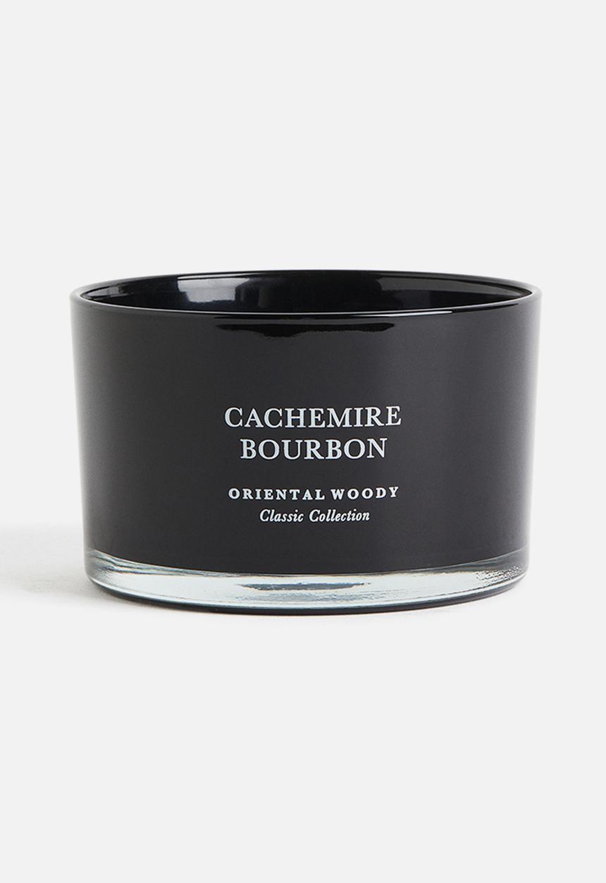 H&M - Scented candle in glass holder - black