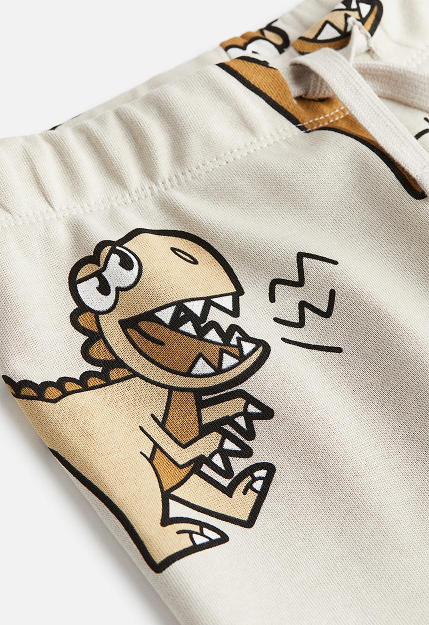 H&M - Joggers - beige multi