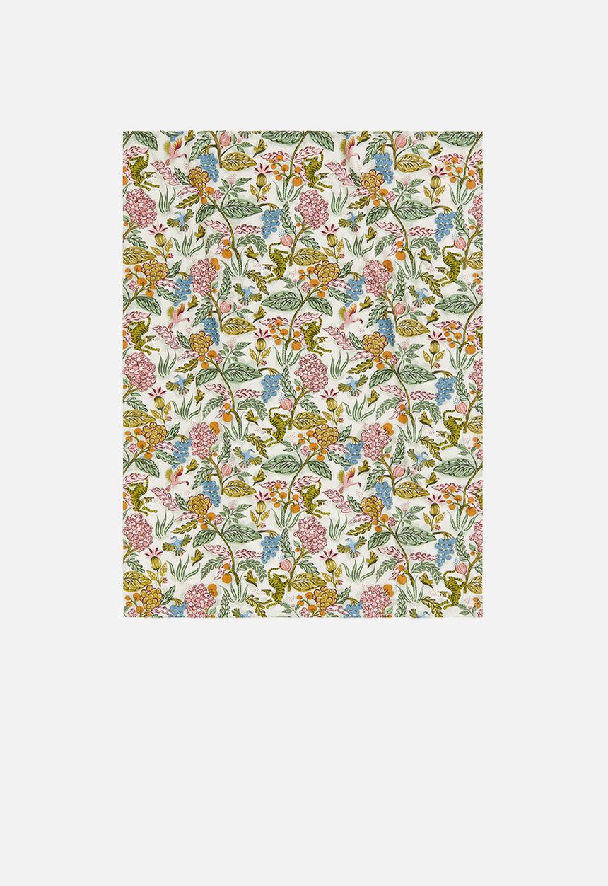 H&M - Linen-blend tablecloth - green,multi