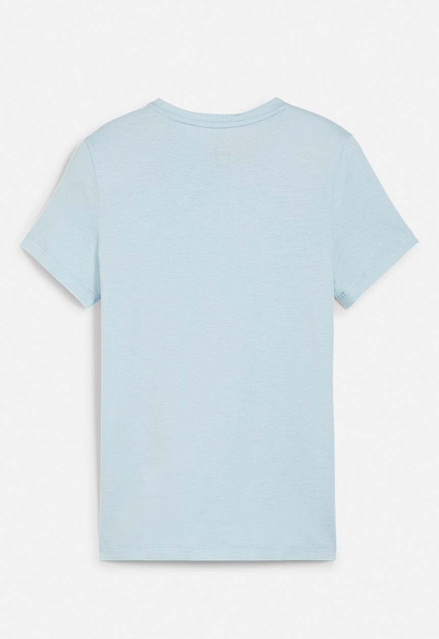 PUMA - Ess logo tee g - turquoise surf