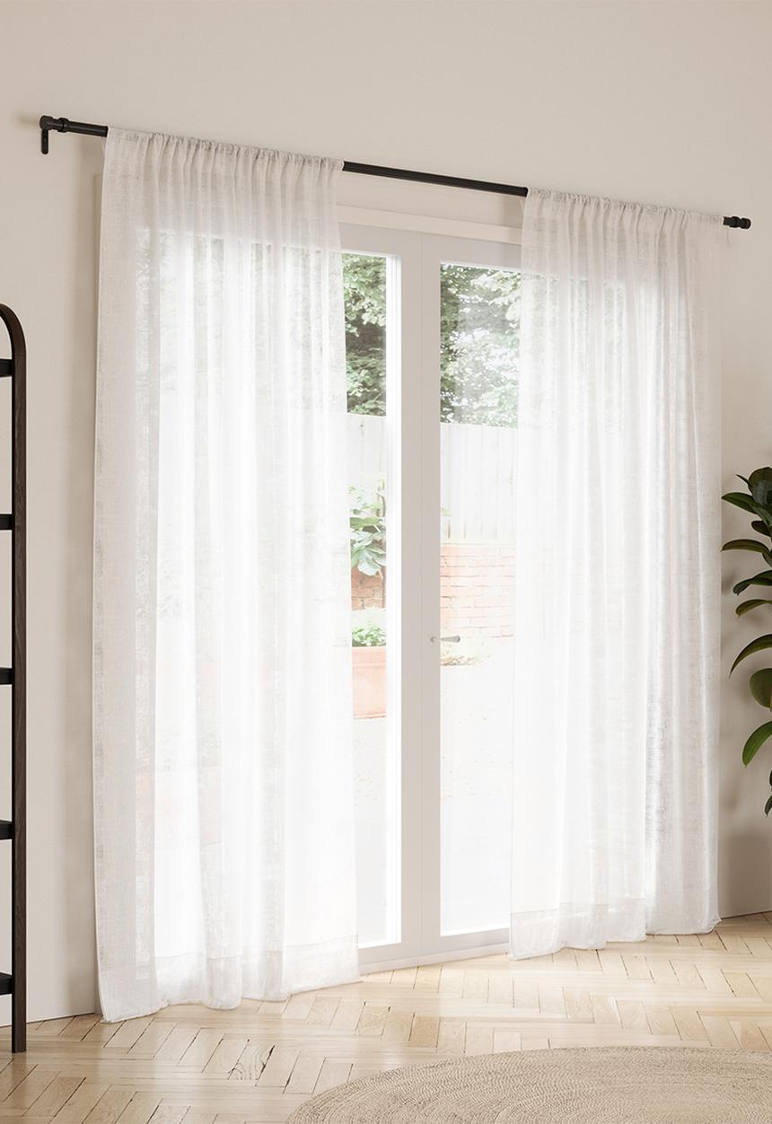 Umbra - Cappa Expandable Curtain Rod - black 91cm - 168cm