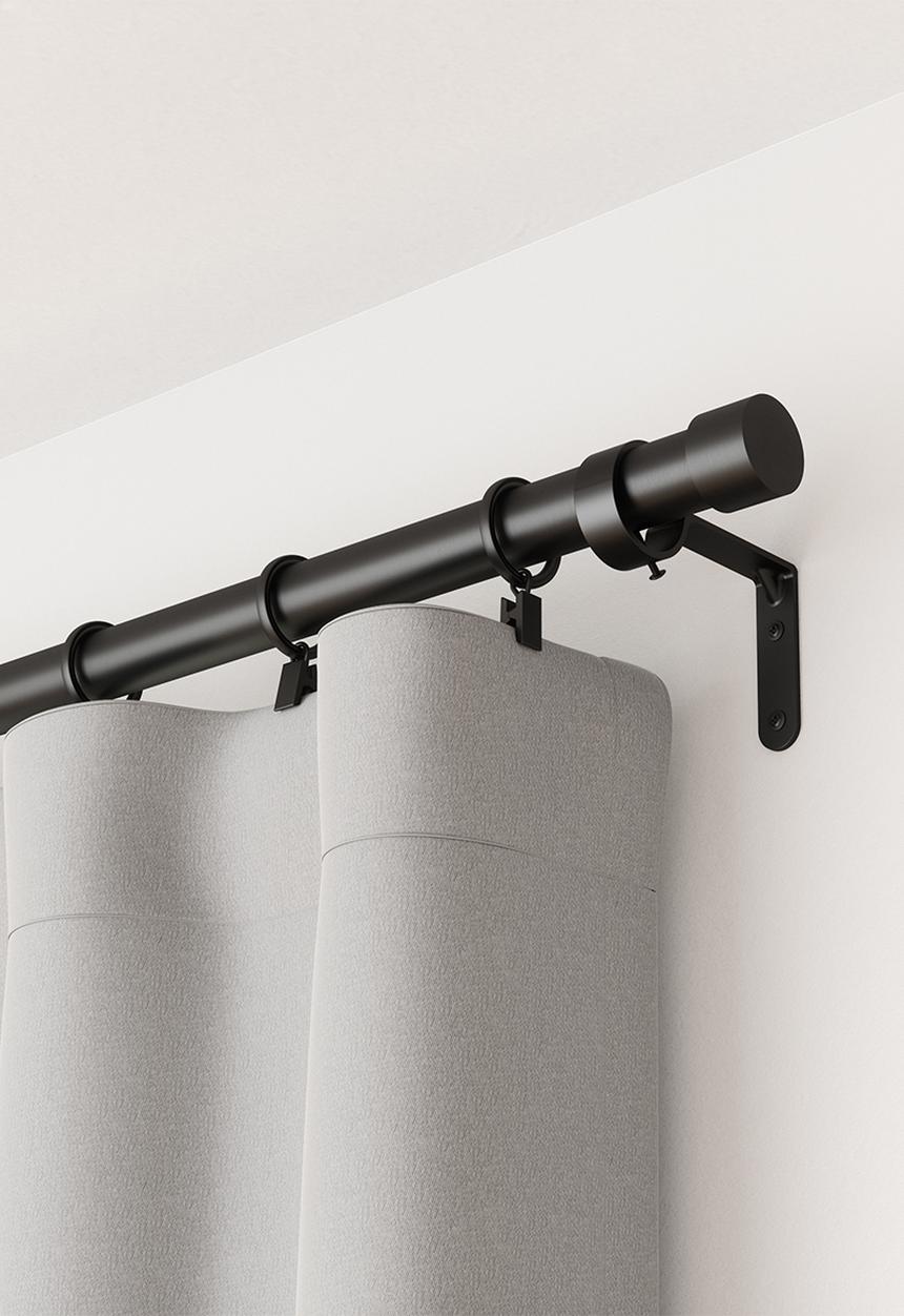Umbra - Cappa Expandable Curtain Rod - black 91cm - 168cm