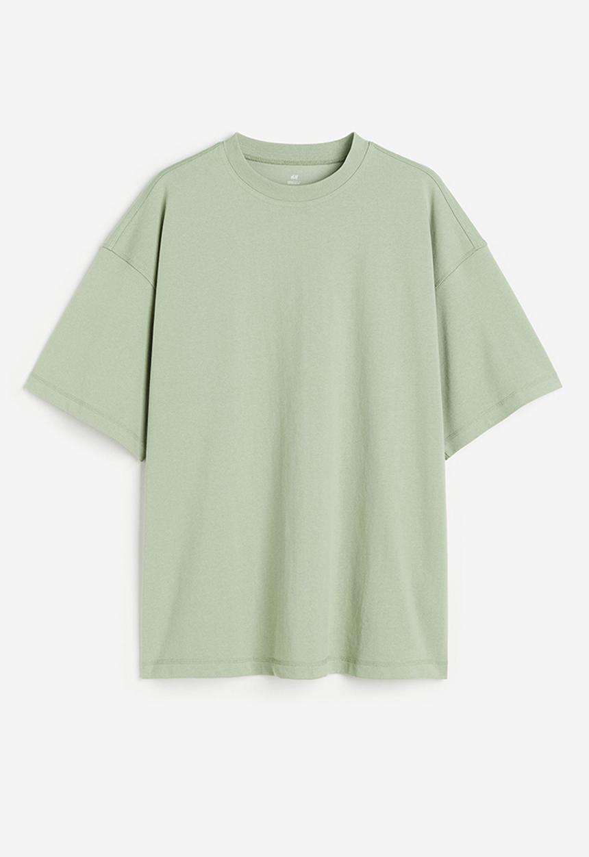 H&M - Coolmax® oversized fit t-shirt - green