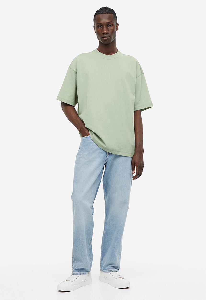 H&M - Coolmax® oversized fit t-shirt - green