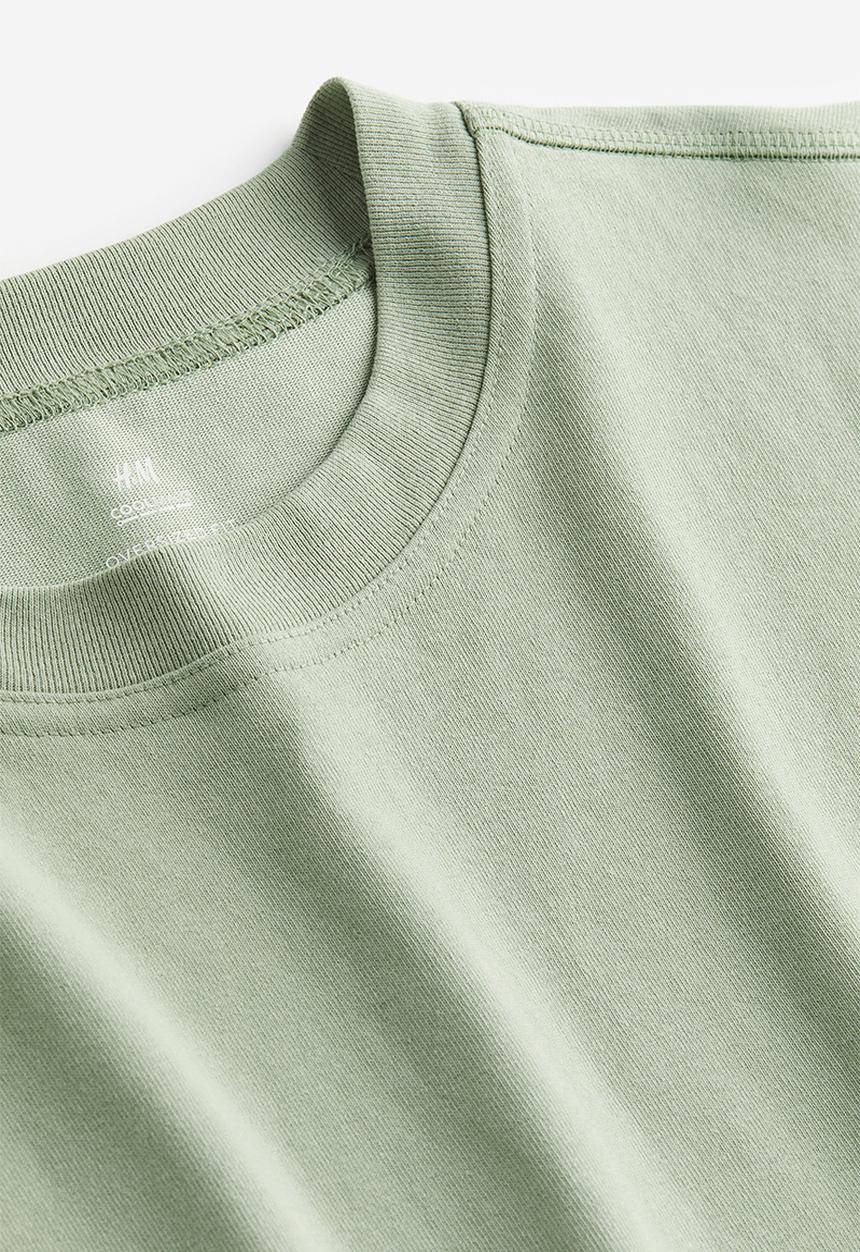 H&M - Coolmax® oversized fit t-shirt - green