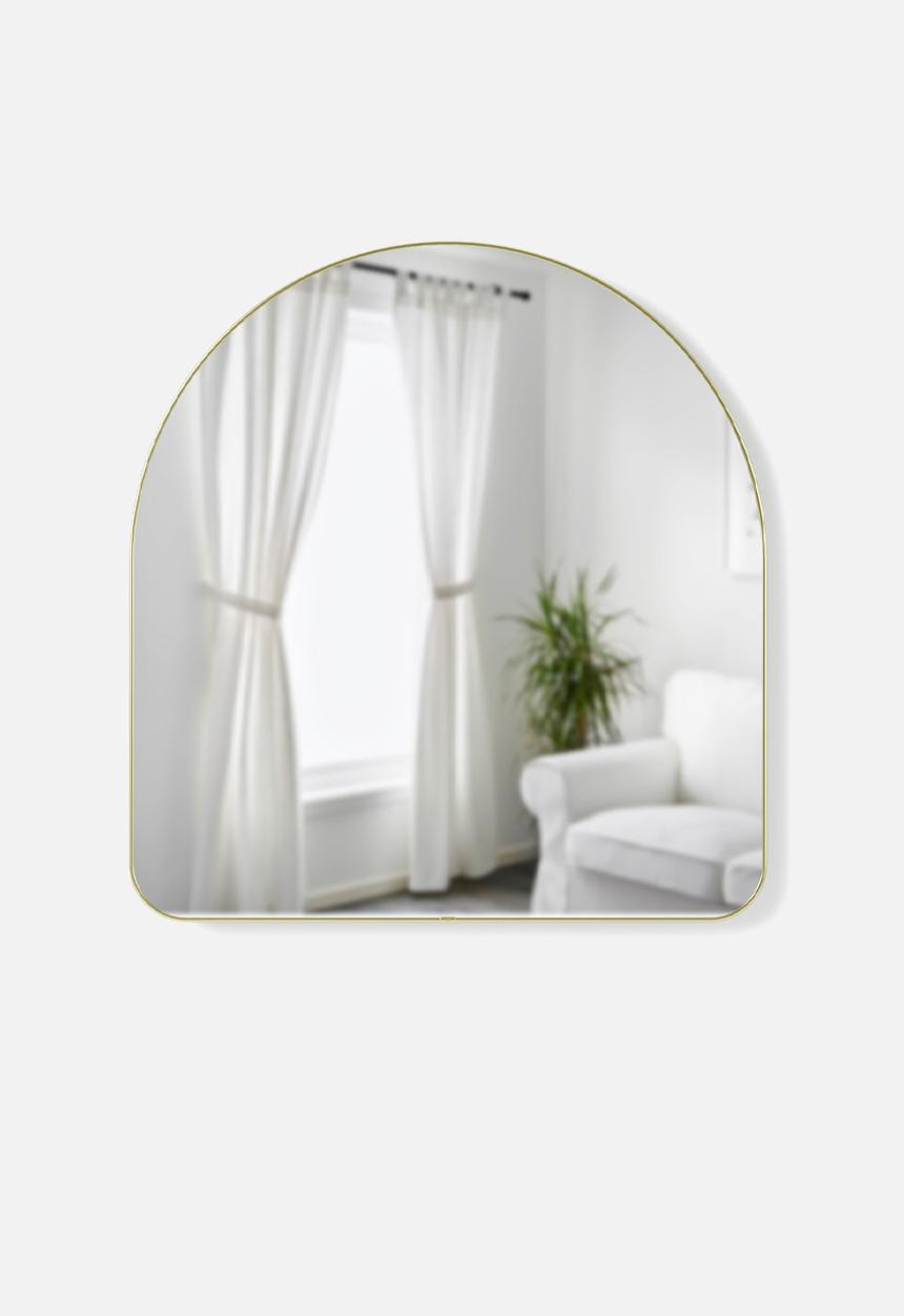 Umbra - Hubba arched mirror - brass