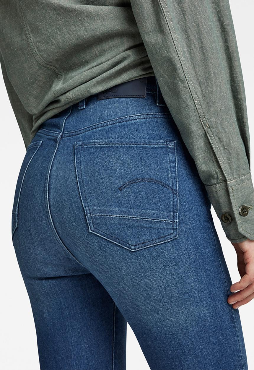 G-STAR - Kafey ultra high skinny 30 - faded neptune blue