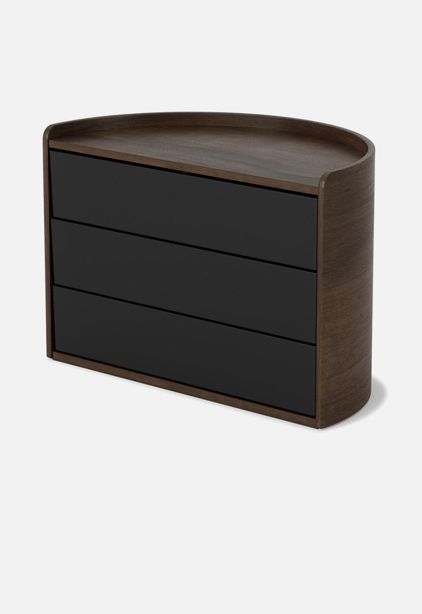 Umbra - Moona organiser - black & walnut