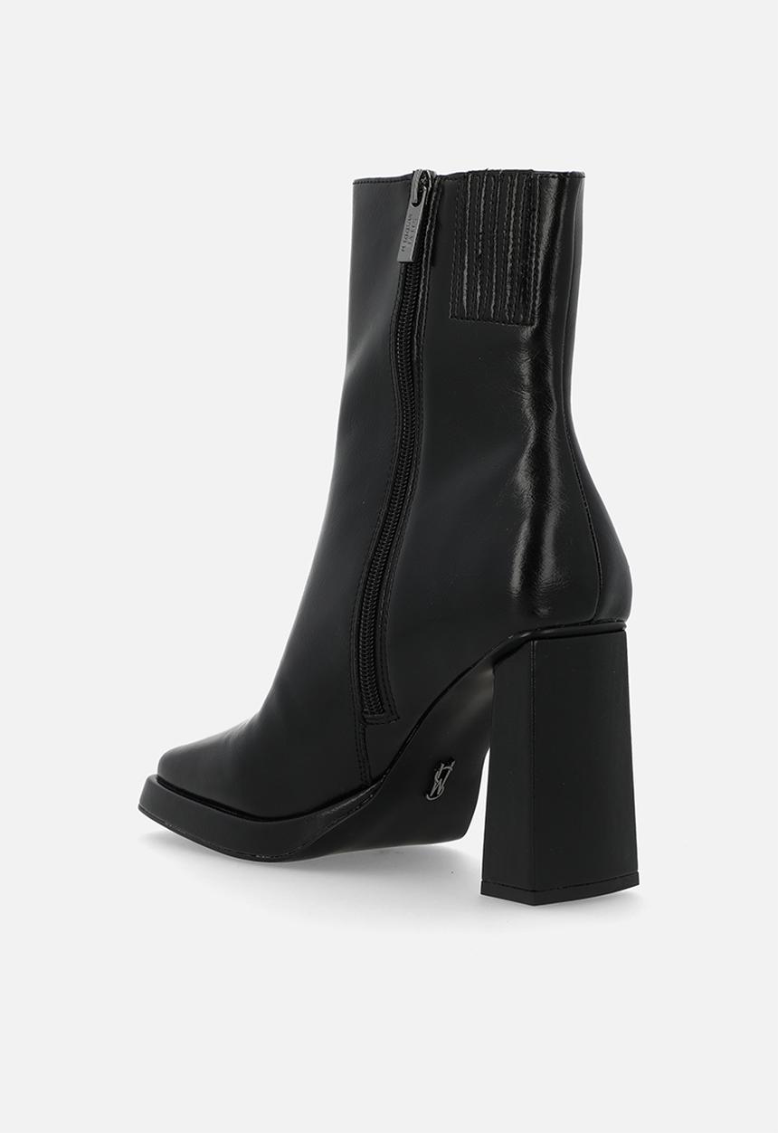 Steve Madden - Freya block heel boot - black