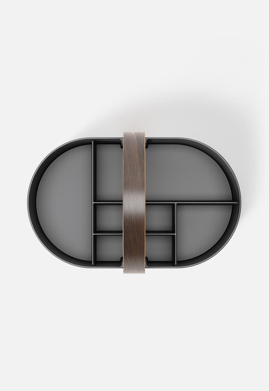 Umbra - Umbra bellwood caddy - black & walnut