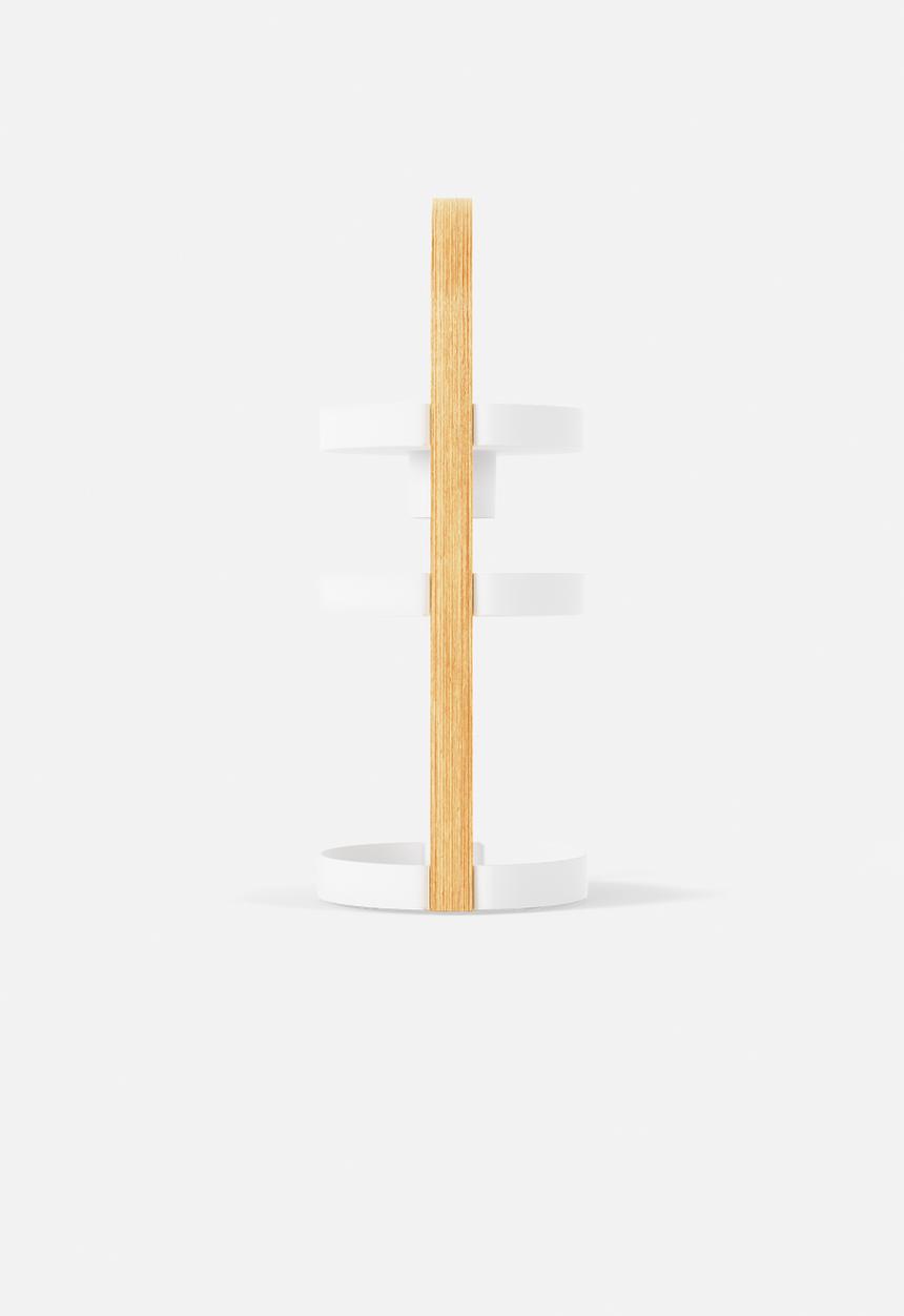 Umbra - Umbra bellwood cosmetic organizer - white & natural
