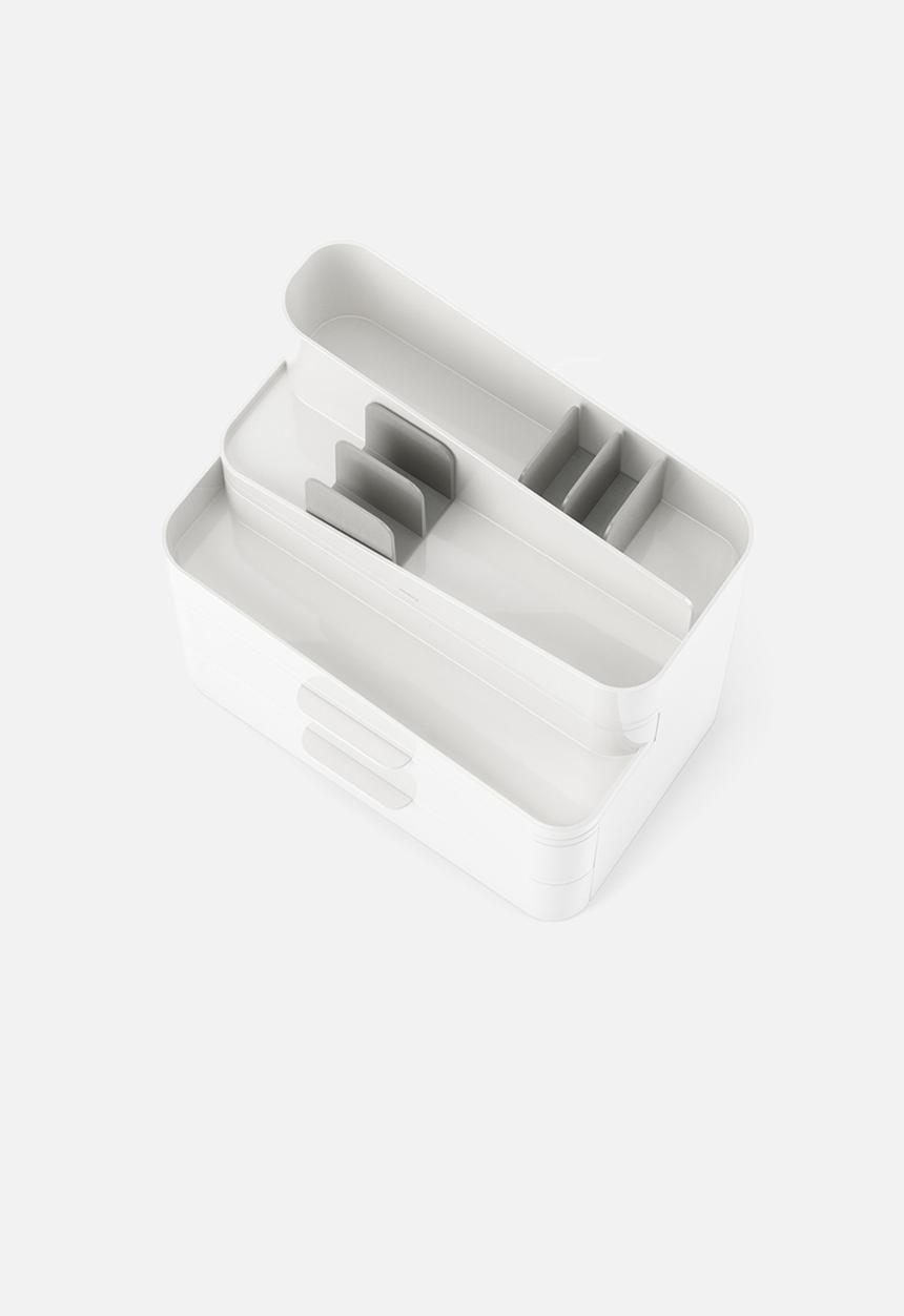 Umbra - Umbra glam large organizer - white