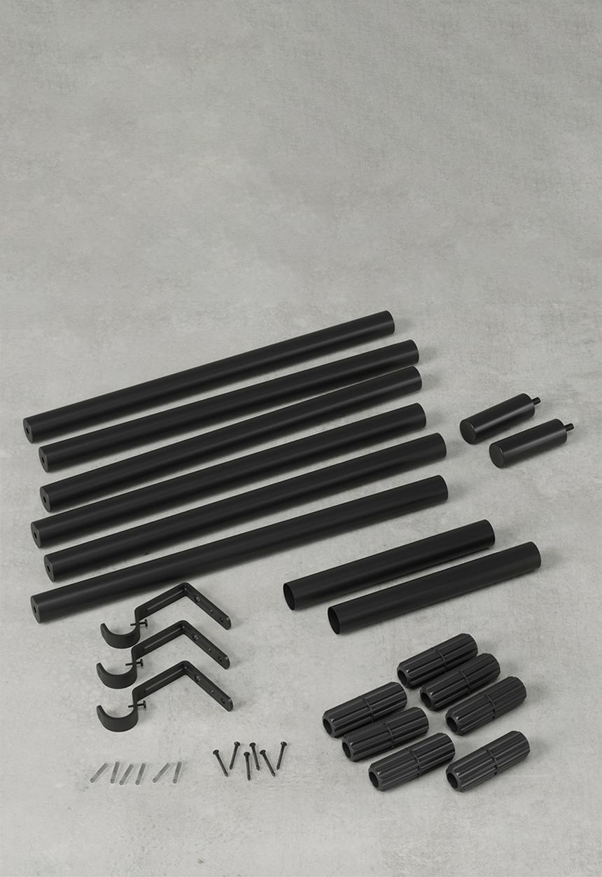 Umbra - Zen rod expandable curtain rod - matte black