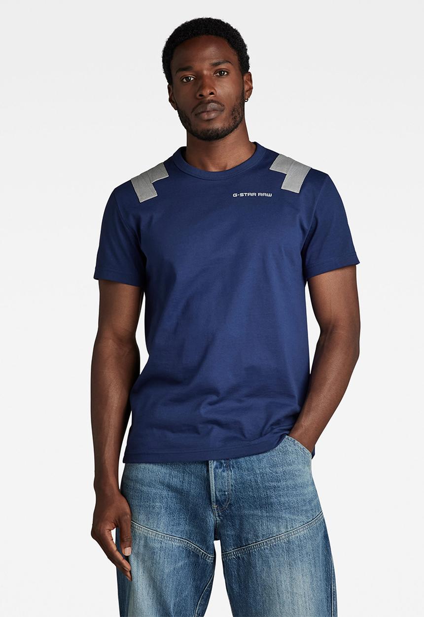 G-STAR - Flight deck r t Dry jersey o - imperial blue