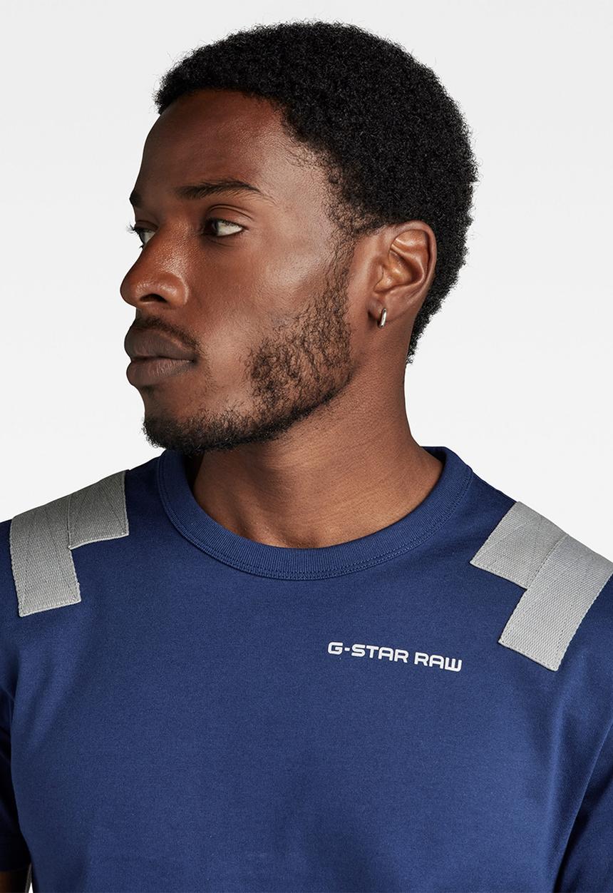 G-STAR - Flight deck r t Dry jersey o - imperial blue