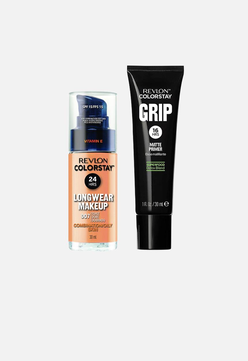Revlon - ColorStay Longwear Combination/Oily Makeup & Primer Special Offer - Toast