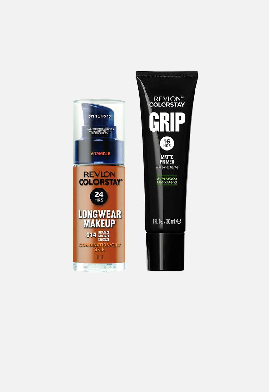 Revlon - ColorStay Longwear Combination/Oily Makeup & Primer Special Offer - Bronze