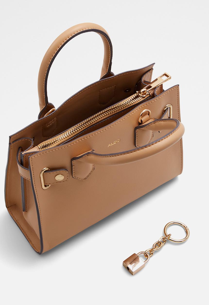 ALDO - Lockette tote bag - other dark beige