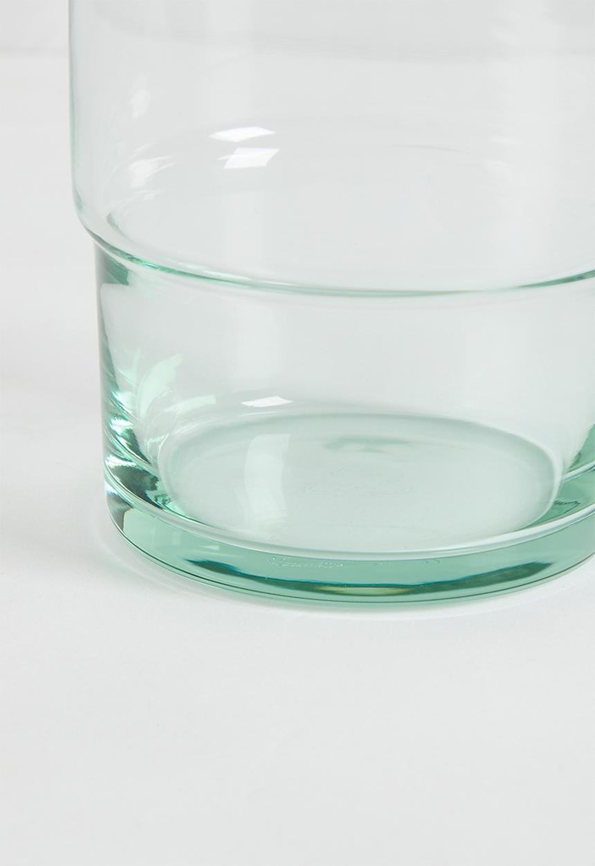 Sixth Floor - Chill water recycled glass set of 4 - clear