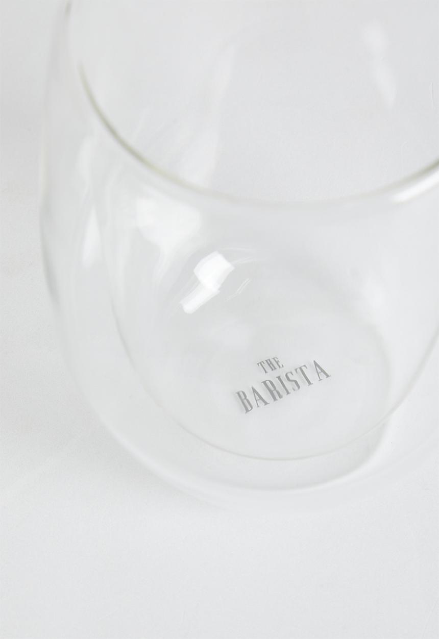 Sixth Floor - Barista double wall cup set of 2 - clear