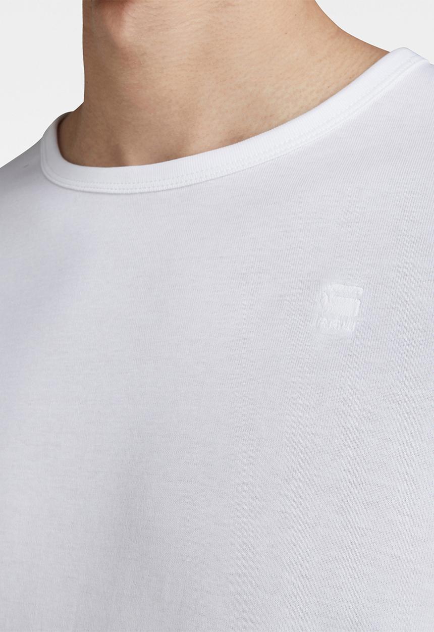 G-STAR - Base long sleeve 1-pack - white