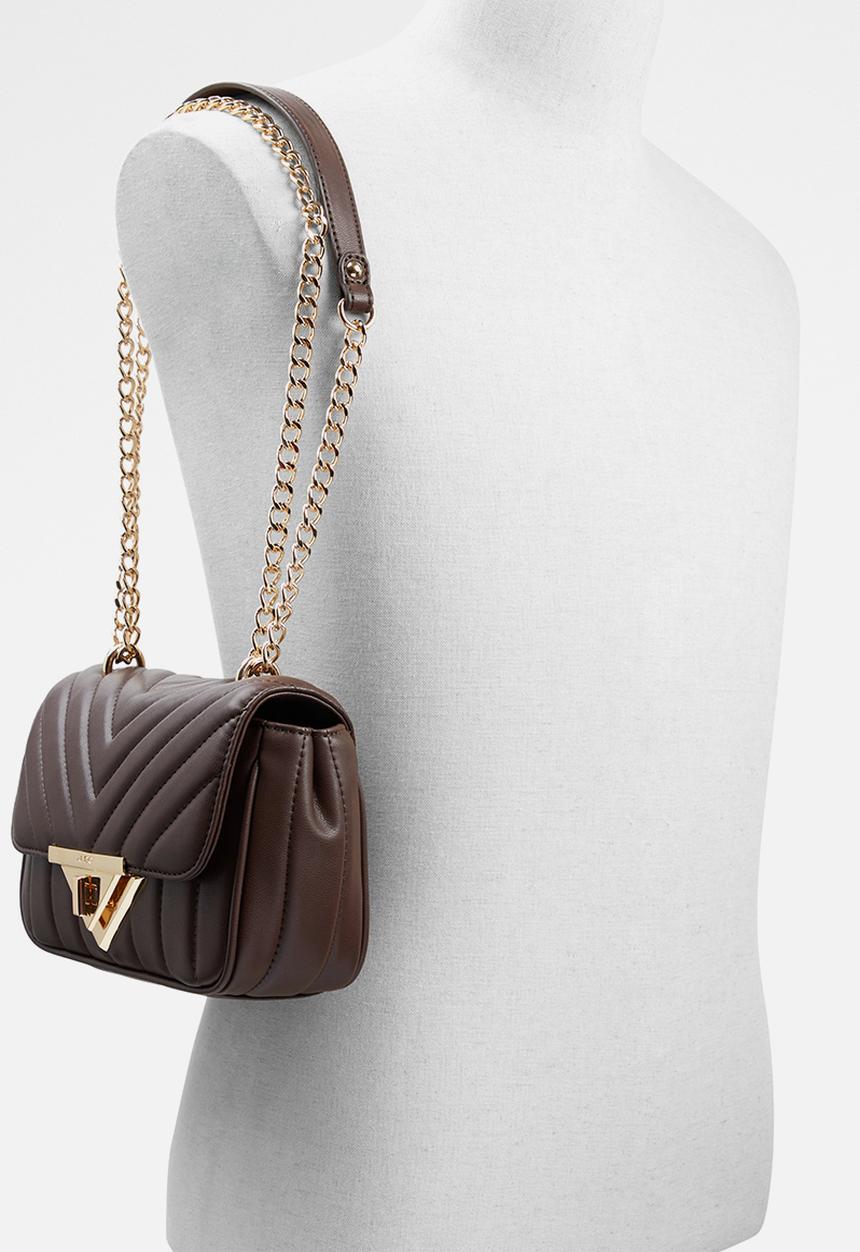 ALDO - Vaowia crossbody bag - dark brown