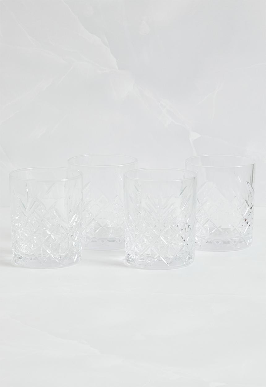 Sixth Floor - Timeless whisky glass set of 4 - Crystal
