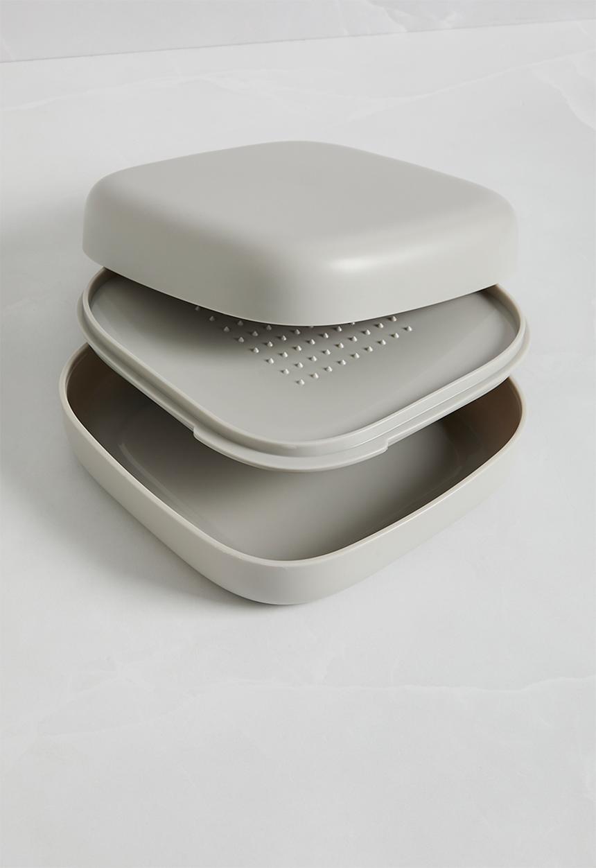 Sixth Floor - Bento food storage - Grey