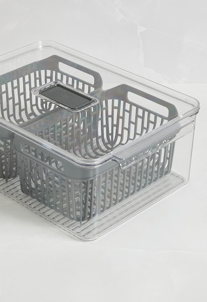 Sixth Floor - Fridge Organiser 32 x 22 - Black