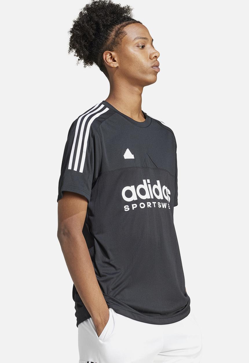 adidas Performance - Tiro tee q1 - black