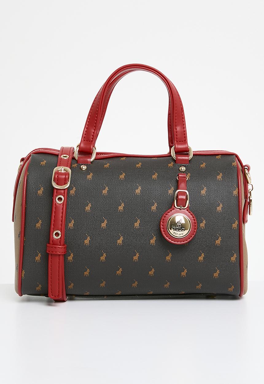 POLO - Peninsula barrel  bag - red